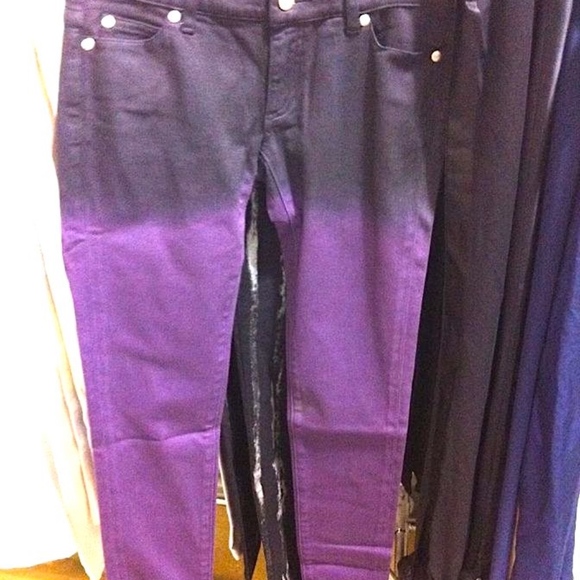 ☆HP☆ 1\3 MONIKA CHIANG OMBRE DIP DYE SKINNY JEANS - Picture 6 of 6